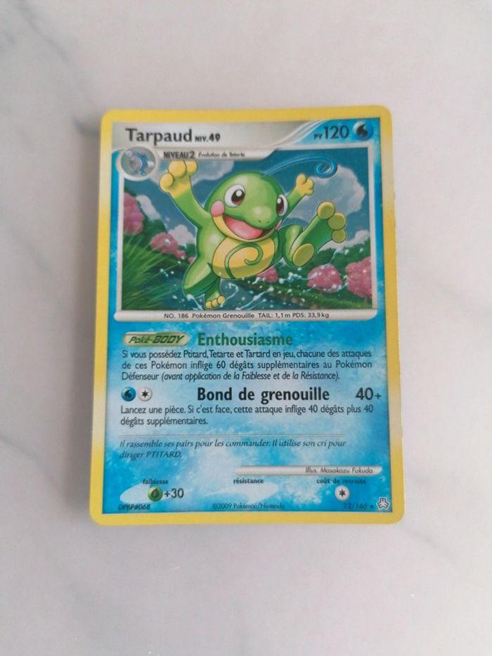 Carte Pokémon Tarpaud Niv 49 holo - photo numéro 1