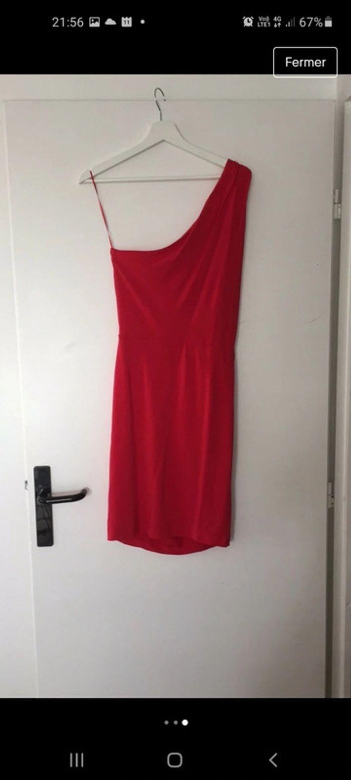 Robe Mango rouge taille M - photo numéro 3