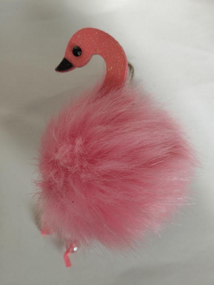 Porte clé flamand rose - photo numéro 2