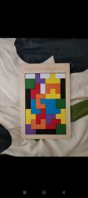 Jeu de Tetris en bois