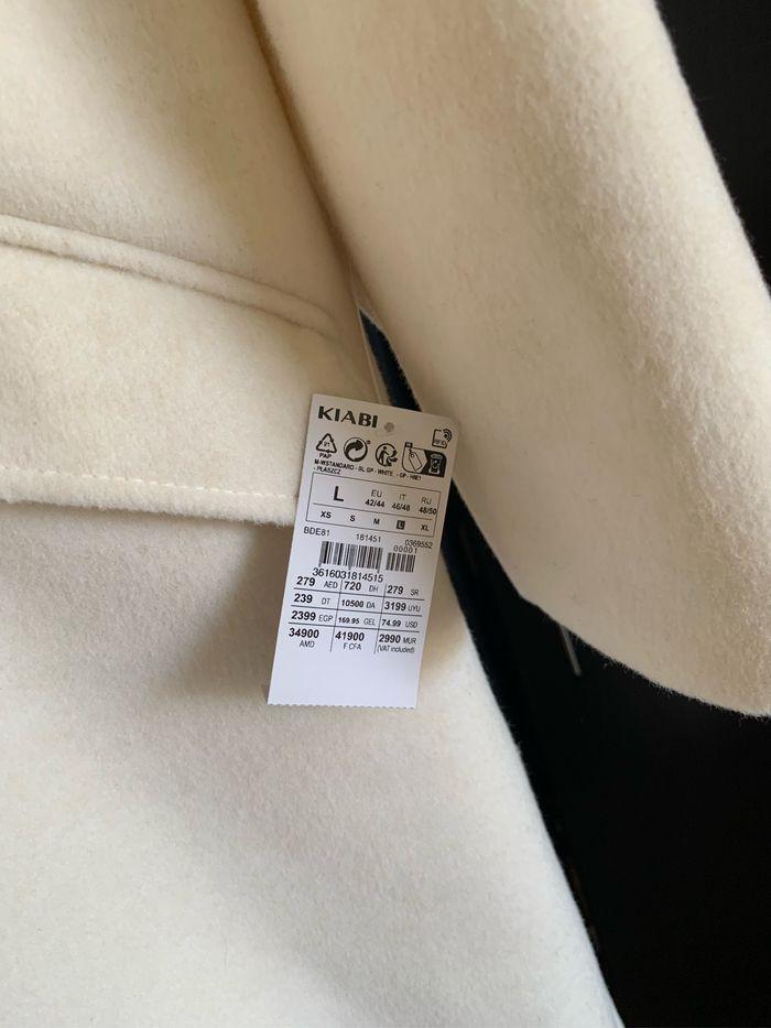 Manteau long blanc - photo numéro 3