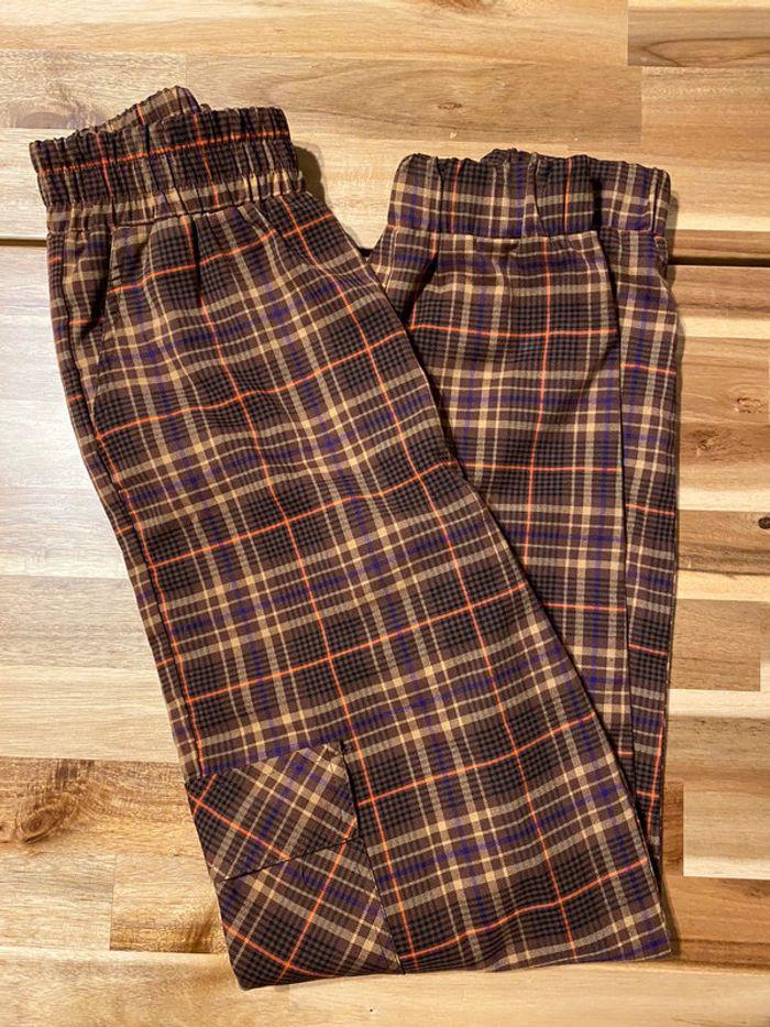 Pantalon tartan clockhouse - taille 34-36 - photo numéro 2