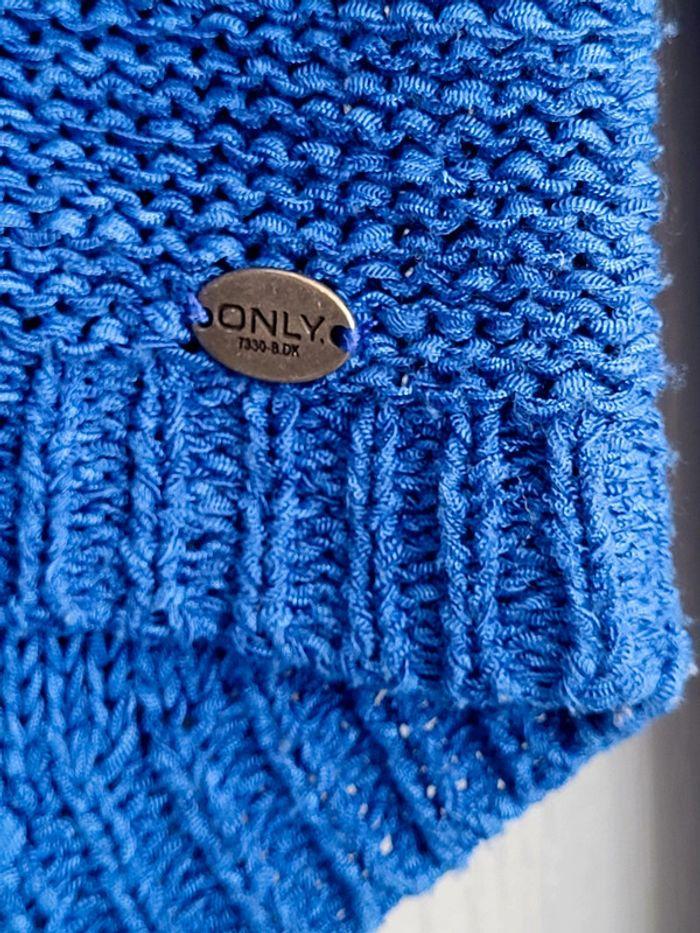 Pull bleu électrique Only Taille S - photo numéro 5