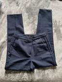 Pantalon de costume bleu marine mango taille 38