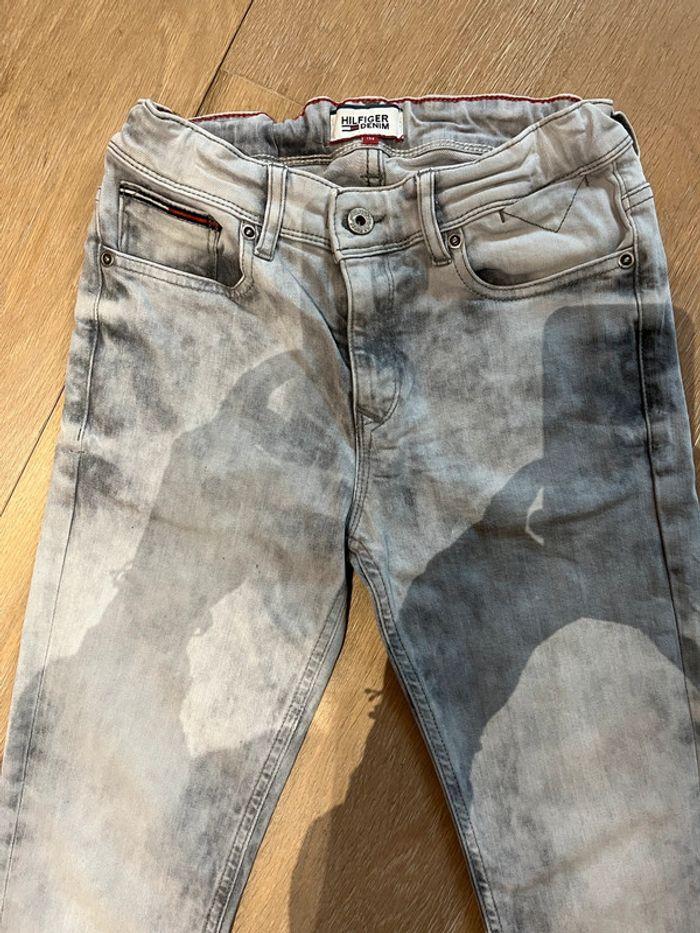 Jeans gris skinny Hilfiger T12ans - photo numéro 2