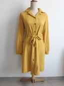 Robe chemise jaune