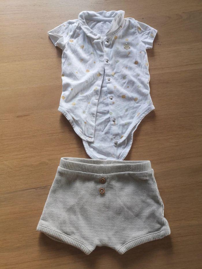 Lot 5 tenues bébé 3 mois - photo numéro 6