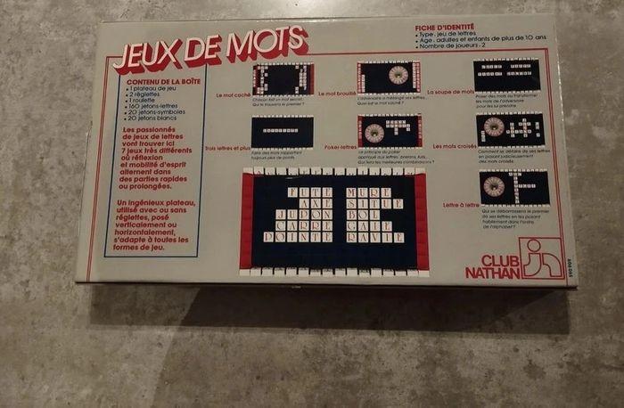 Jeux de mots club Nathan vintage 1982 complet et tbe - photo numéro 4