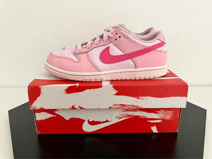 Nike Dunk Low Triple Pink - photo numéro 7