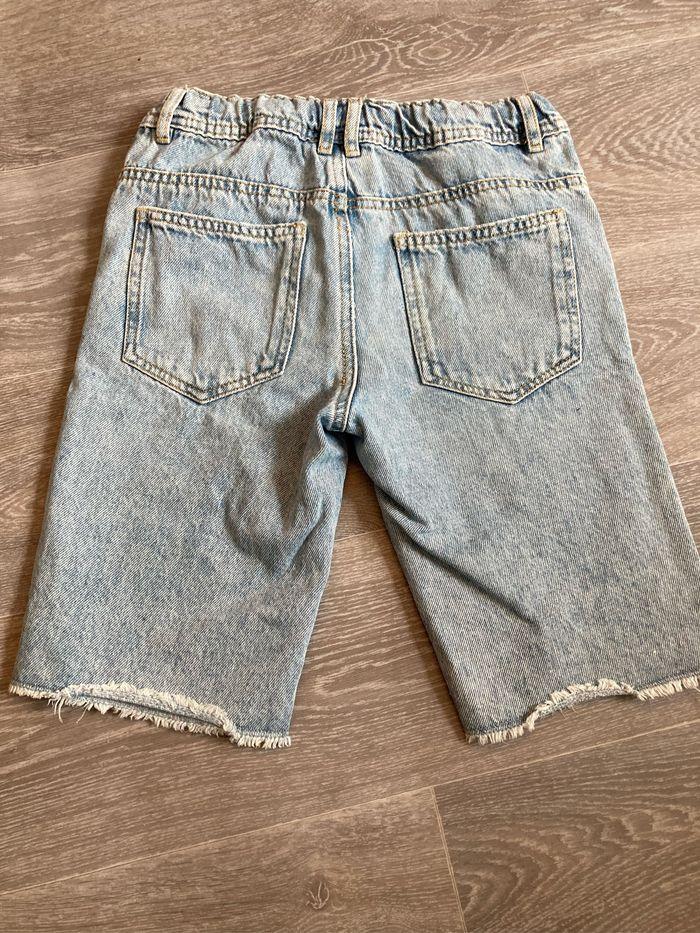 Short en jean bleu clair 10 ans tape à l’œil - photo numéro 3