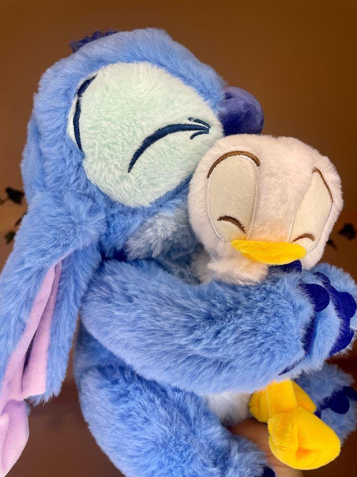 Peluche Disney Stitch Câlin avec Donald - photo numéro 2