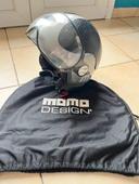 Casque momo moto