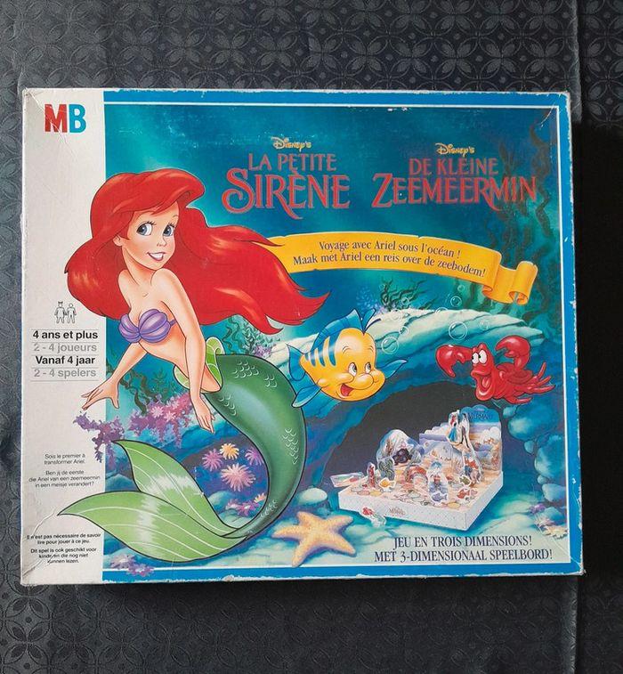 Jeu Vintage Disney / La Petite Sirène / MB - photo numéro 1