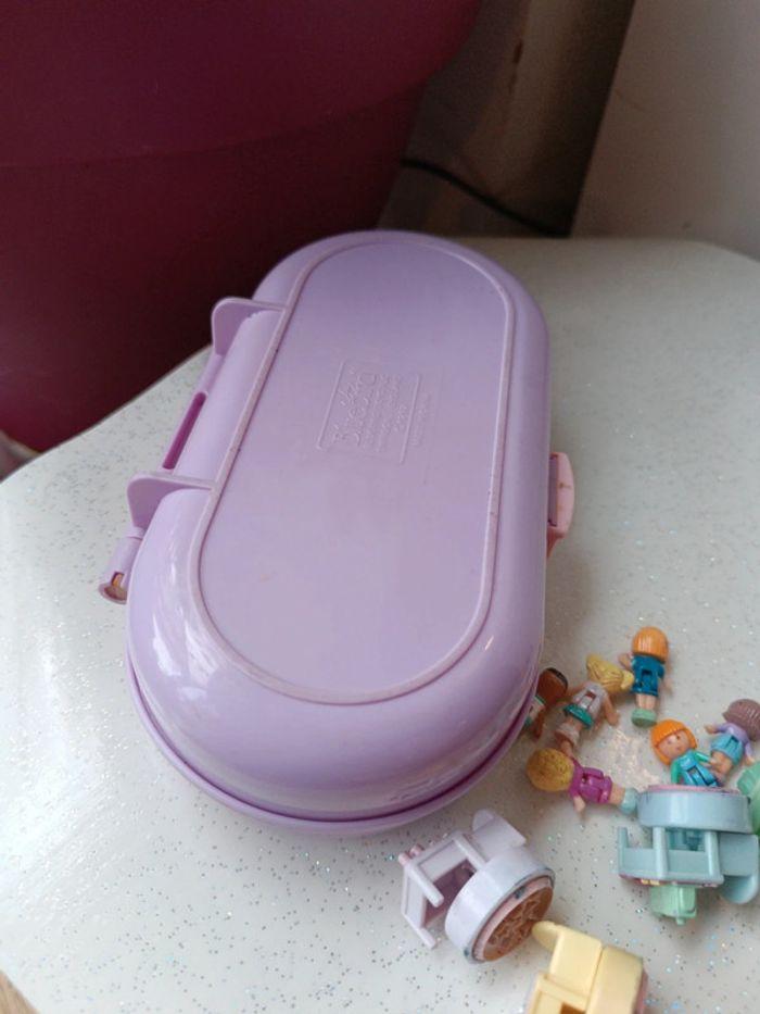 Polly pocket bluebird tampon stampin School école bague ring bureau purple boîte midge pixie work - photo numéro 19