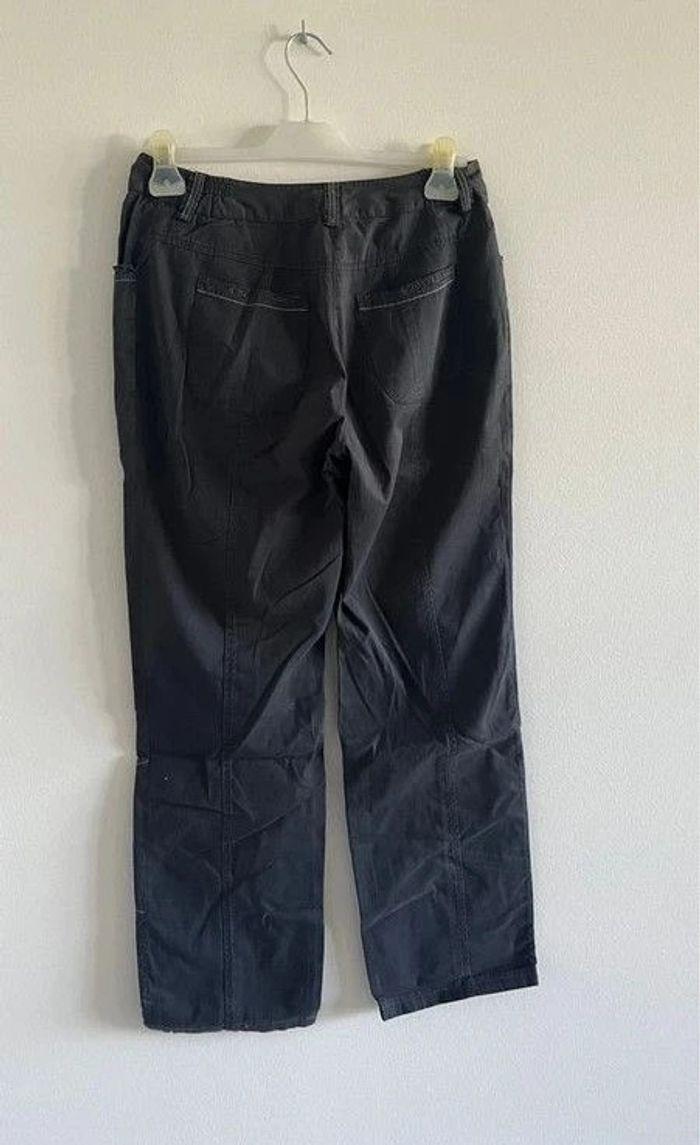 Pantalon en toile gris Jac Jac - photo numéro 3