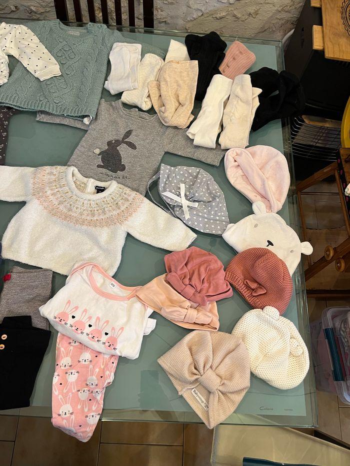 Lot de vêtements bébé fille de 1mois - photo numéro 7