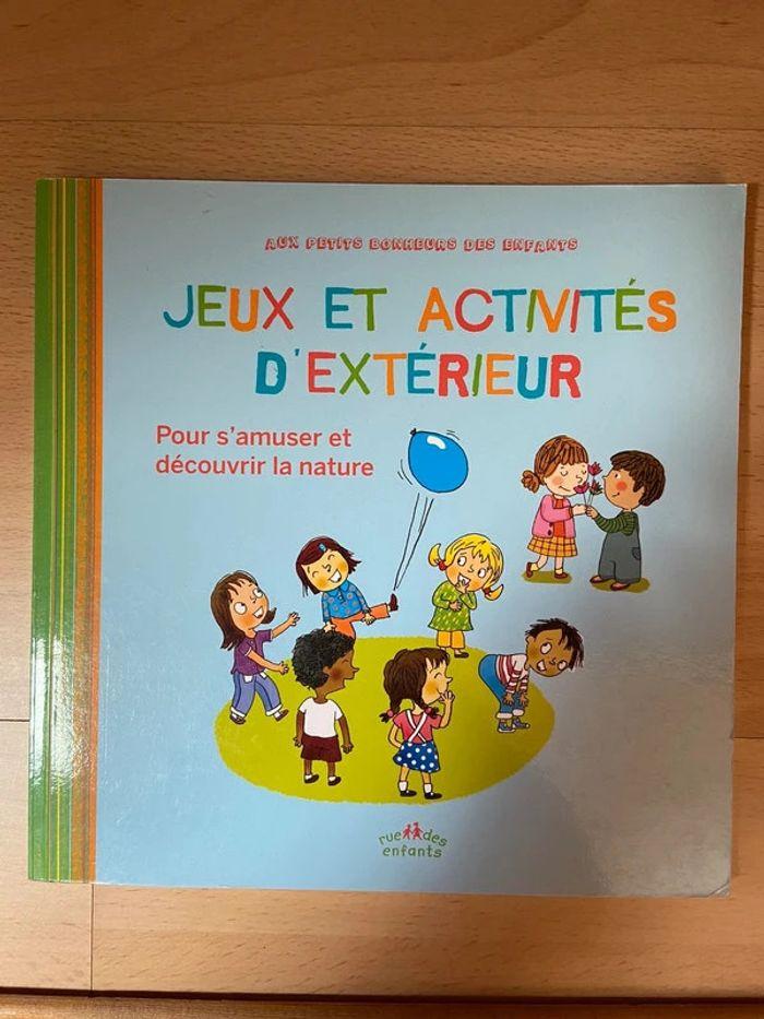 Livre jeux et activités d’extérieur pour s’amuser et découvrir la nature neuf - photo numéro 1