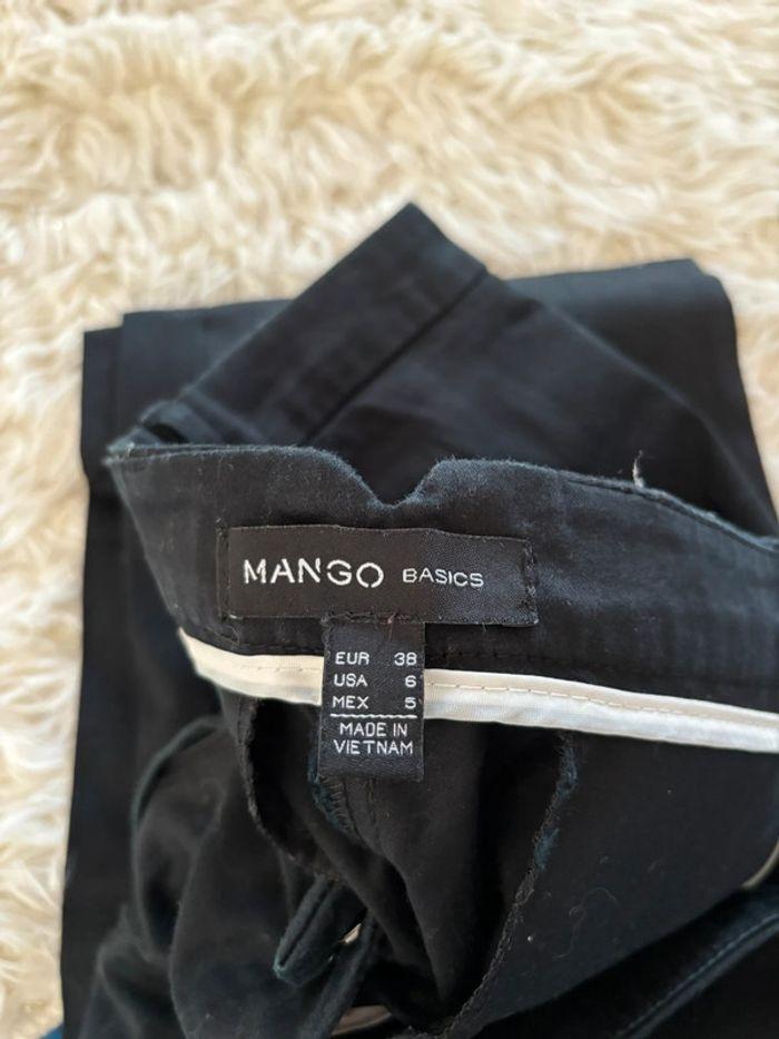 Magnifique pantalon ajusté mango taille 38 - photo numéro 3