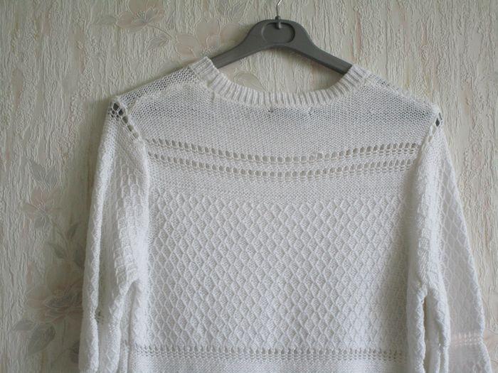 Pull Blanc ras du cou Femme TXL (42) - photo numéro 6