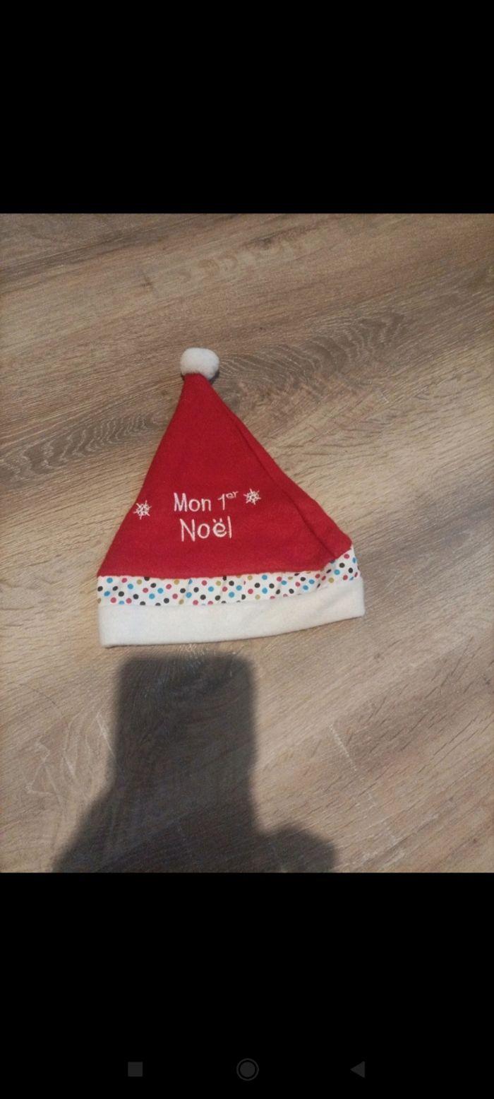 Bonnet bébé Noël - photo numéro 1