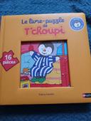 Livre puzzle tchoupi