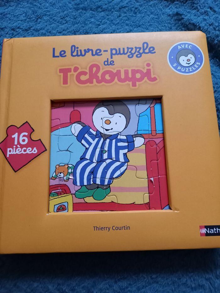 Livre puzzle tchoupi - photo numéro 1