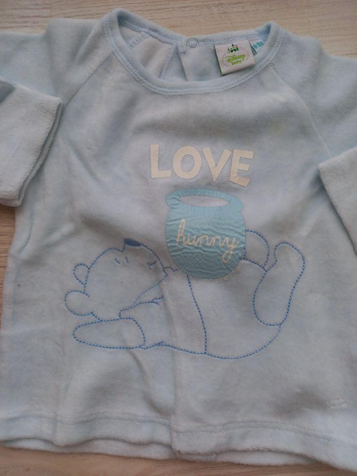 Pull Disney baby winnie l'ourson 6-9 mois - photo numéro 2