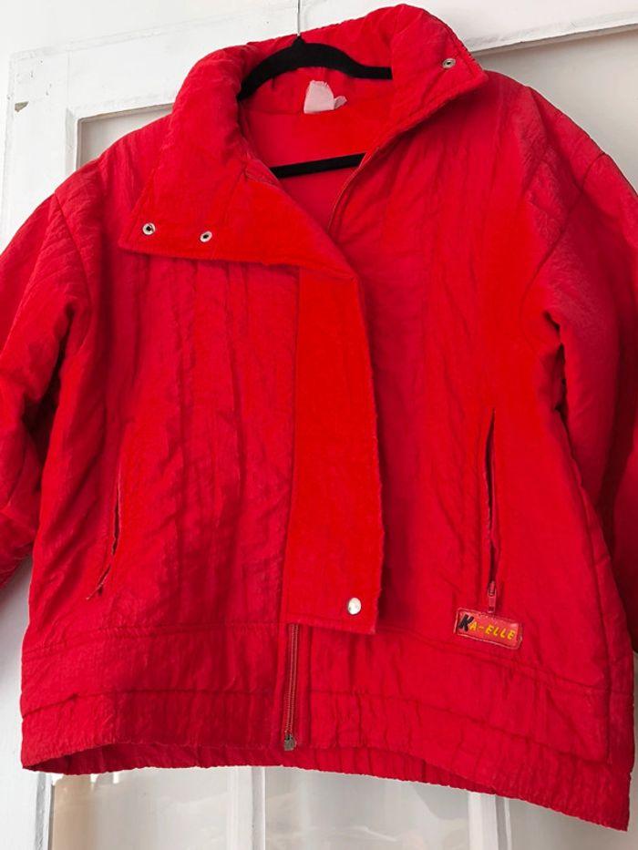 🤎 Blouson vintage rouge 38/40/42/44 🤎 - photo numéro 3