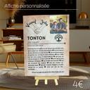 Affiche « tonton »