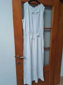 robe  longue  blanche  taille 44-46