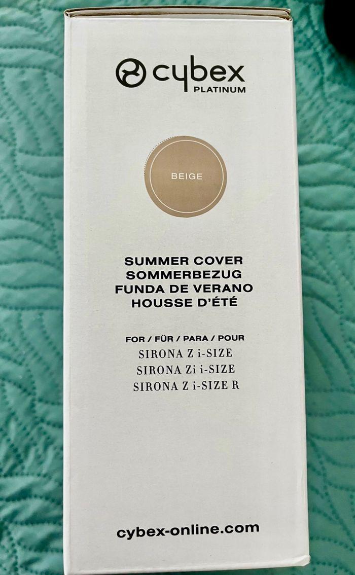 Housse été Summer cover sironaZ beige cybex jamais utilisé - photo numéro 2