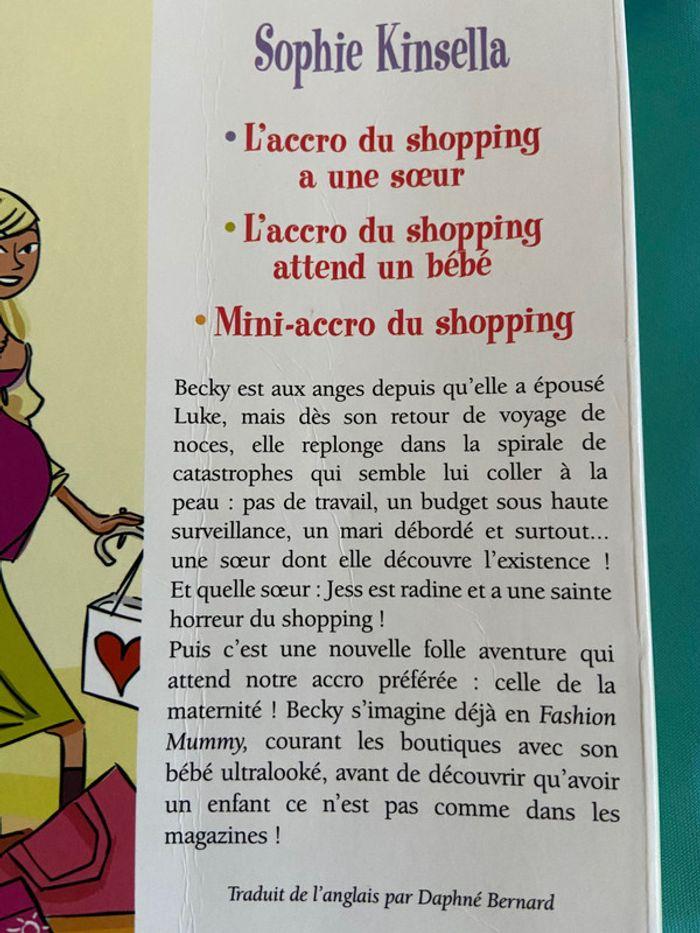 L’accro du shopping de Sophie Kinsella : 3 livres en 1 - photo numéro 2