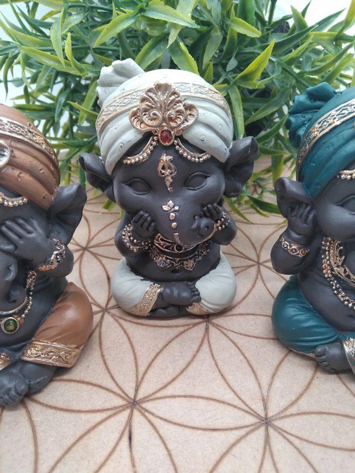 Deco trio ganesh automnal - photo numéro 3