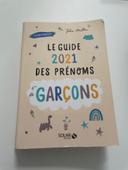 Livre Guide des prénoms garçon