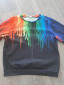 Pull multicolore