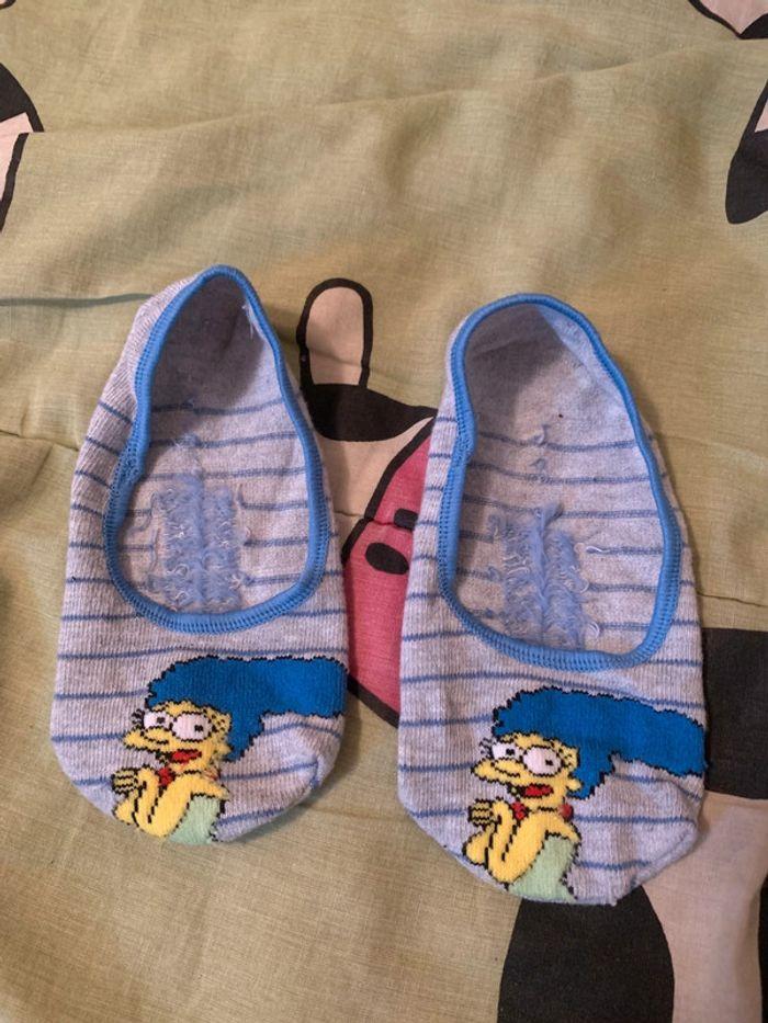 Socquettes Marge Simpsons - photo numéro 1