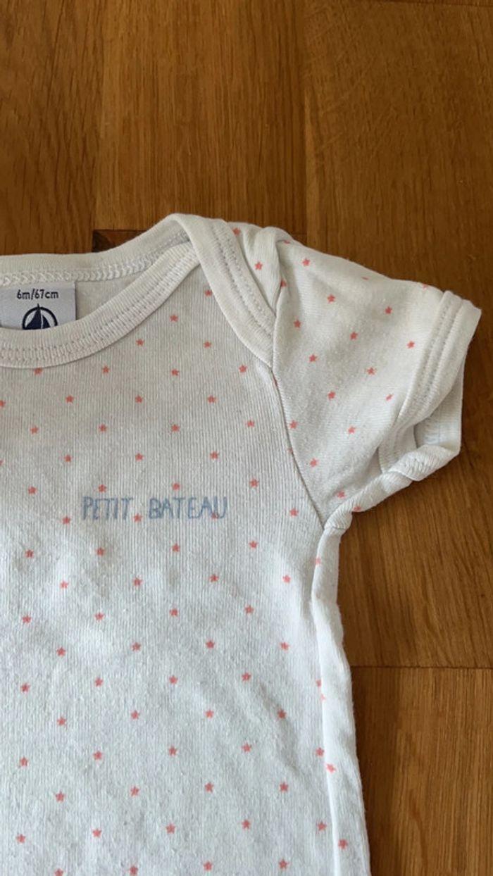 Lot de 2 bodies petit bateau - photo numéro 3