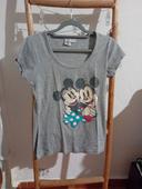 T-shirt pyjama femme mickey taille 36/38