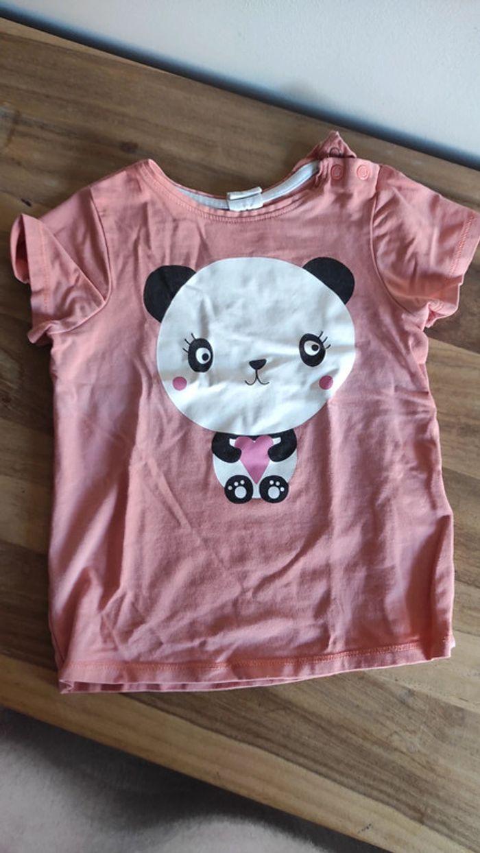 T shirt panda 86 cm - photo numéro 1