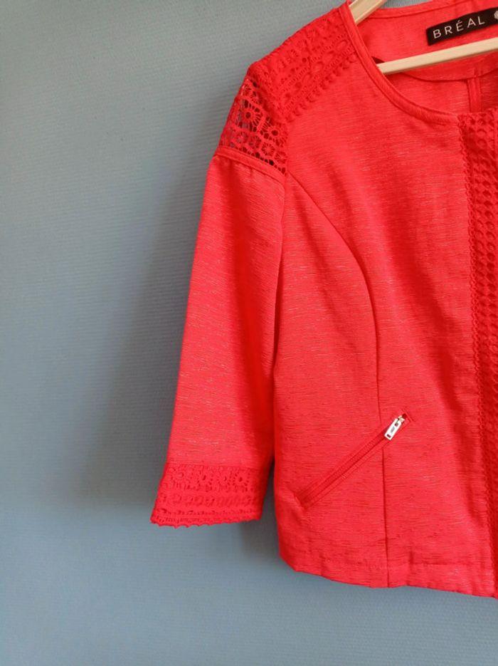 Veste Rouge Breal taille 42 - photo numéro 6