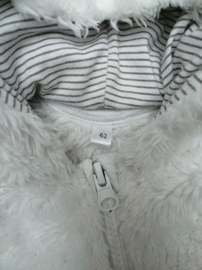 Veste manteau peluche bébé mixte - photo numéro 2