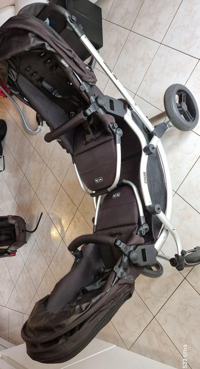 Vends poussette double abc design complète  cosy et base isofix excellent état - photo numéro 8