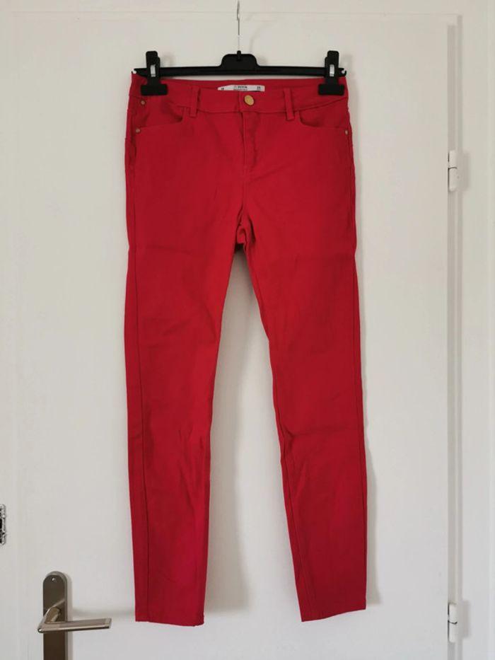 Pantalon couleur Framboise - photo numéro 1