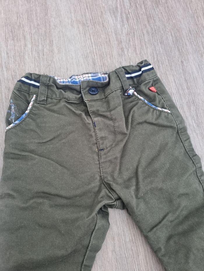 Lot de 2 pantalons sergent major taille 6 mois - photo numéro 3