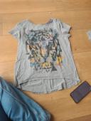 Tee shirt promod gris taille M