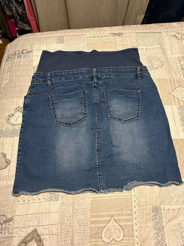 Jupe jeans de grossesse taille 44 Kiabi - photo numéro 2