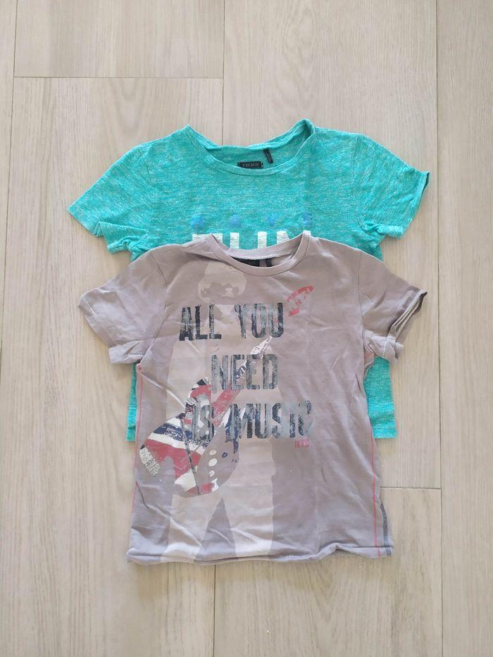 Lot de 2  t-shirts IKKS Taille 6 ans - photo numéro 1