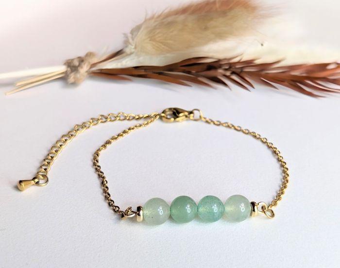 Bracelet pierre naturelle aventurine