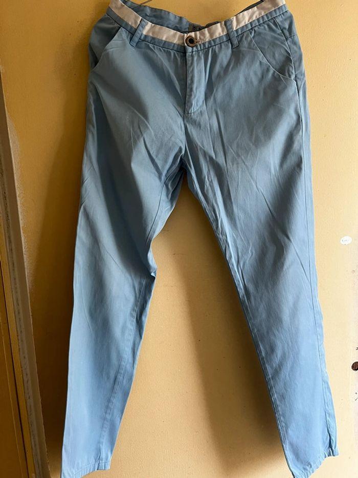 Pantalon bleu Casual Wear bon état W30 - photo numéro 1