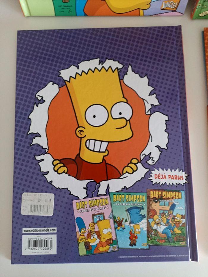 Lot 4 BD Bart Simpson - photo numéro 7